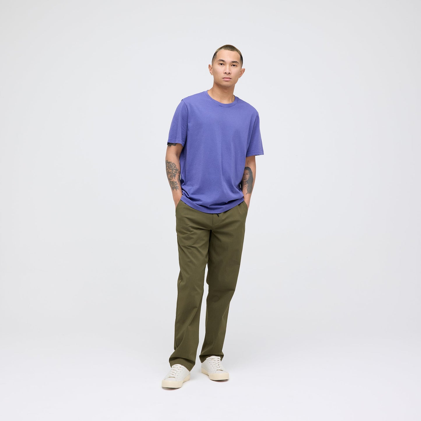 Stance Studio Bio-Baumwolle Tee Indigofarben