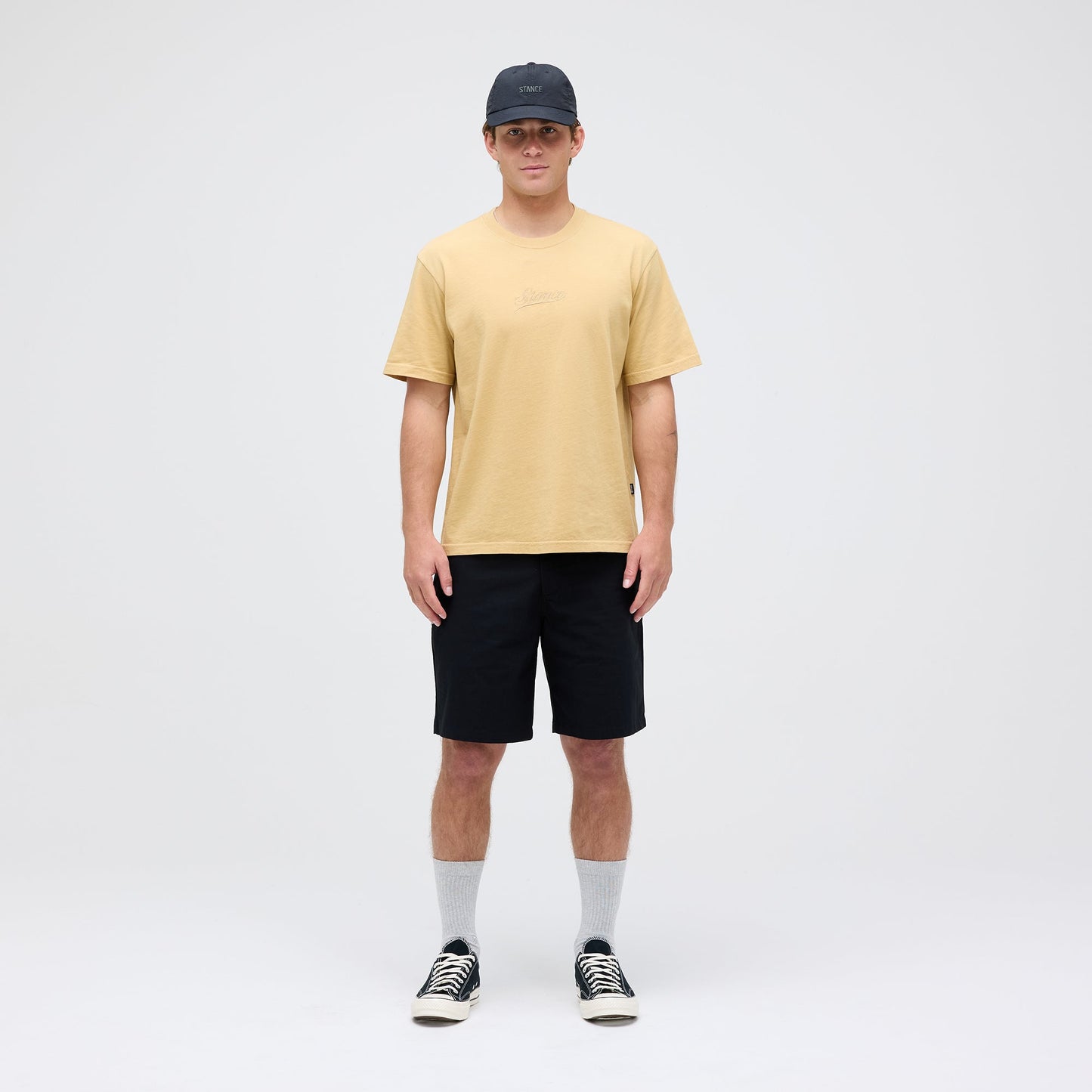 Stance Studio Bio-Baumwolle Tee Khaki