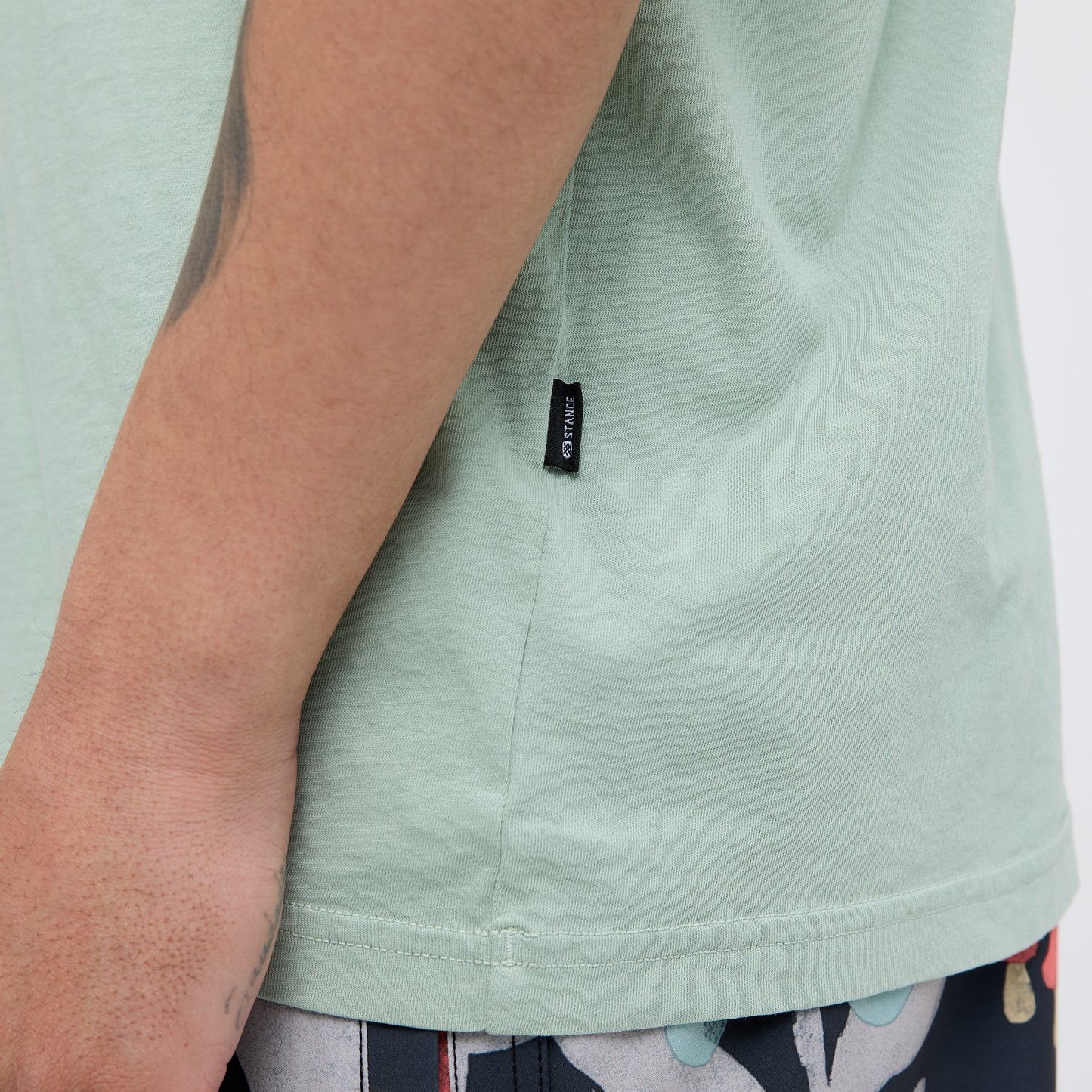Stance Studio Bio-Baumwolle Tee Meeresgrün