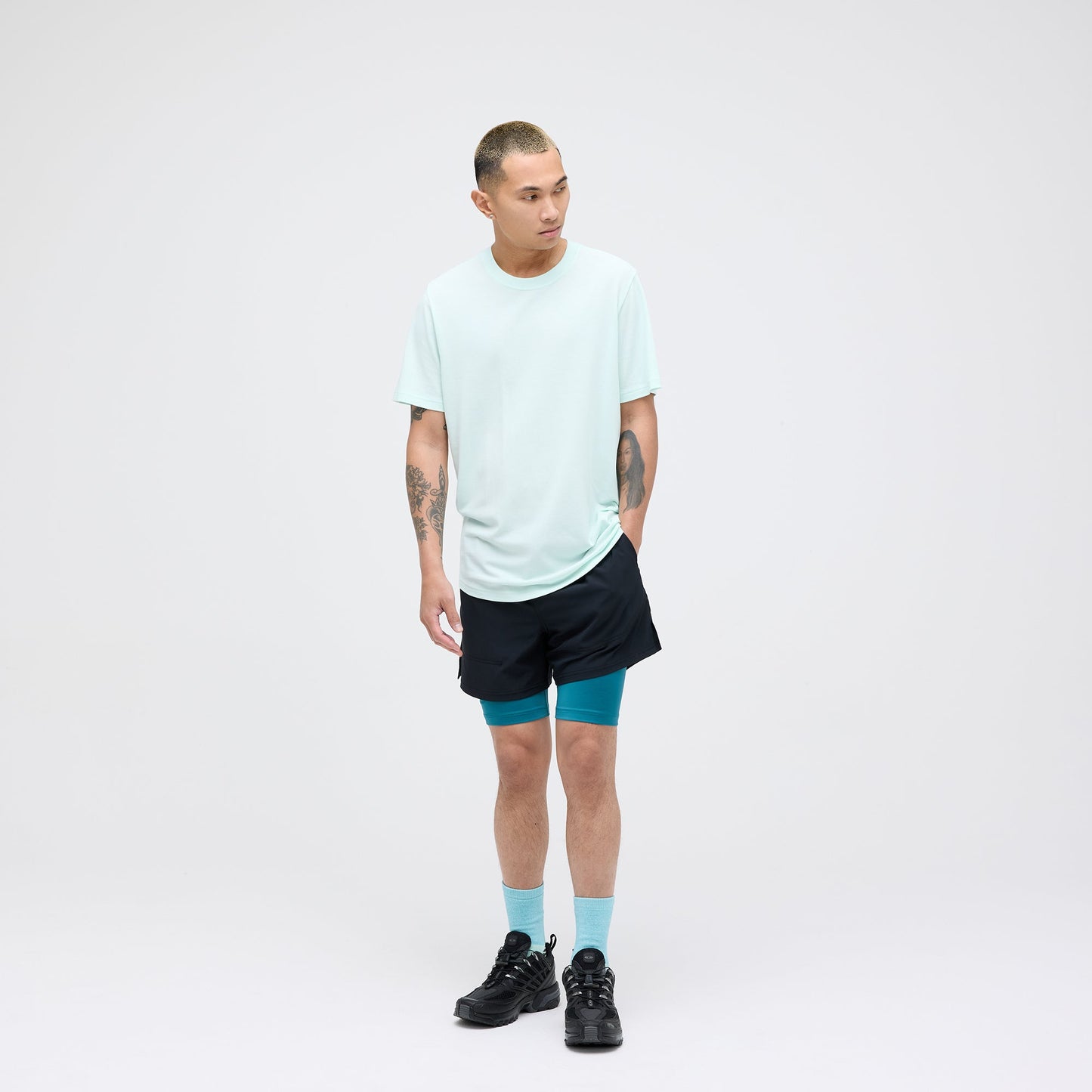 Stance Strike Run Shorts Schwarz