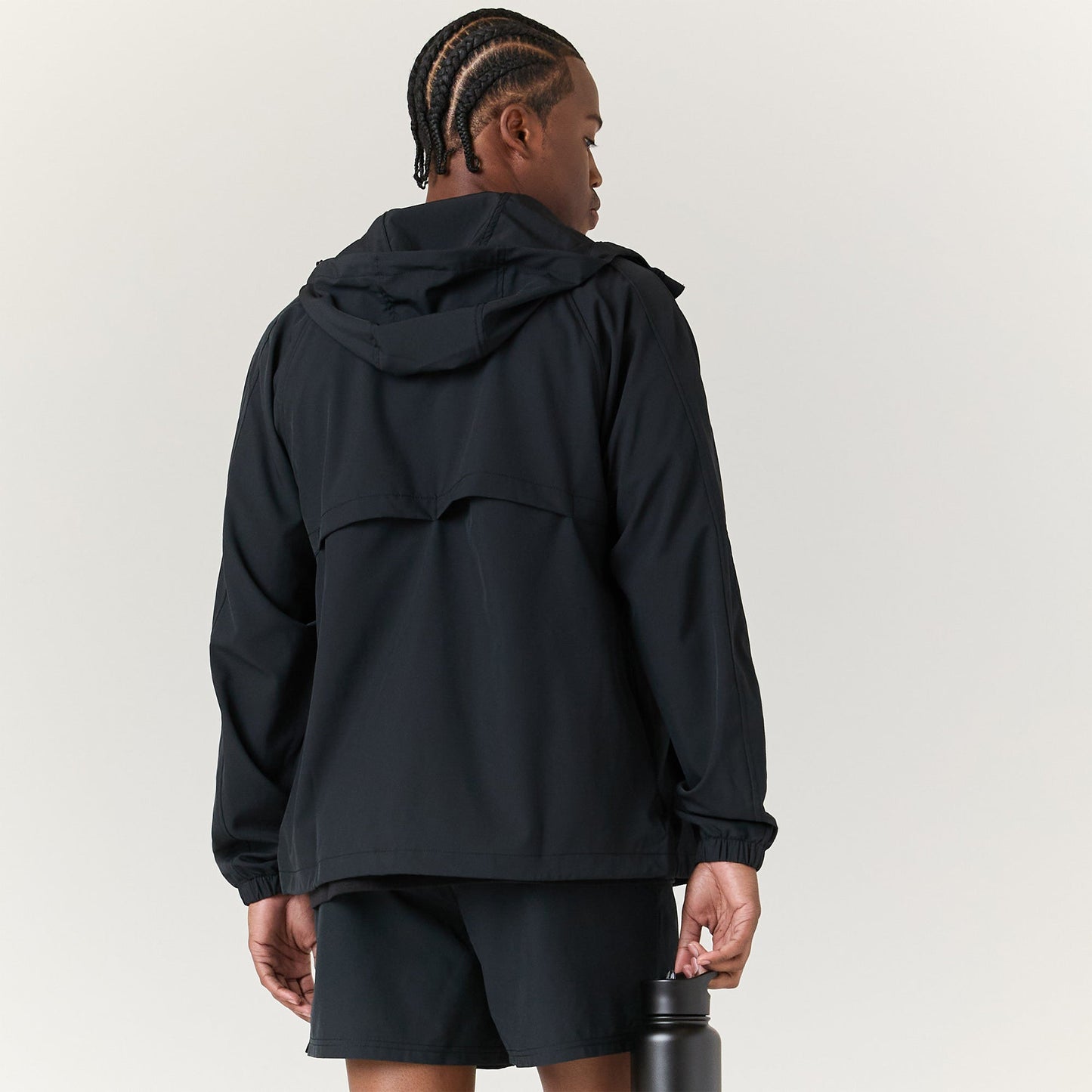 Stance Warm Up Jacke Schwarz |model