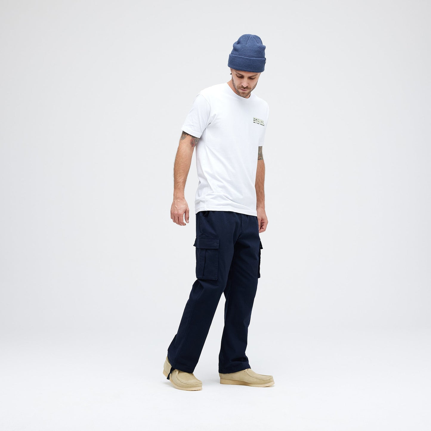 Stance Cargohose Dunkel Marineblau |model