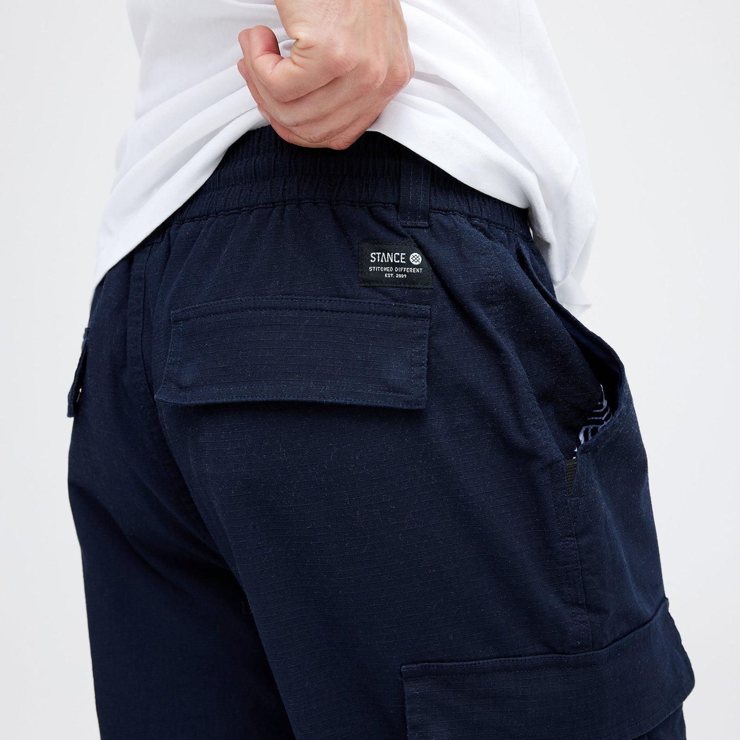 Stance Cargohose Dunkel Marineblau |model