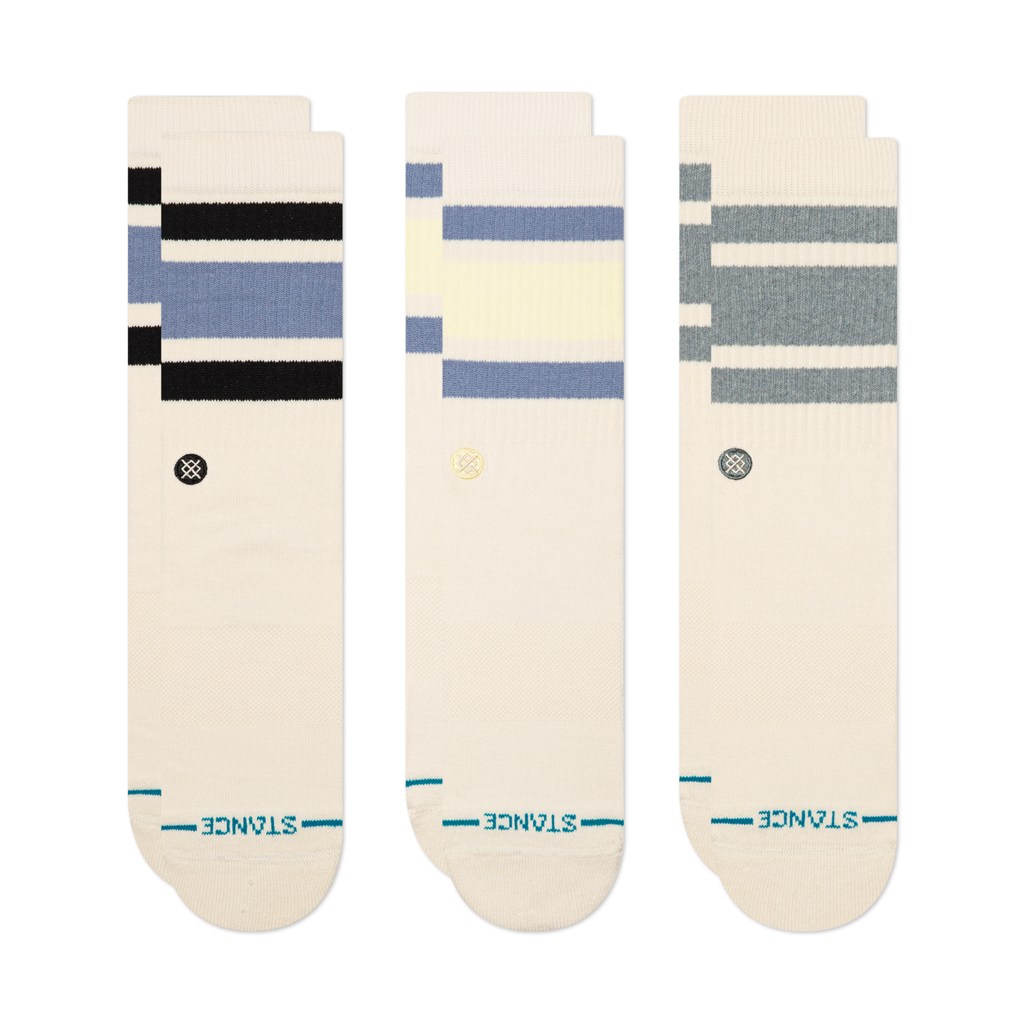 Stance Lifestyle Boyd Crew Socken 3Er Pack Bunt