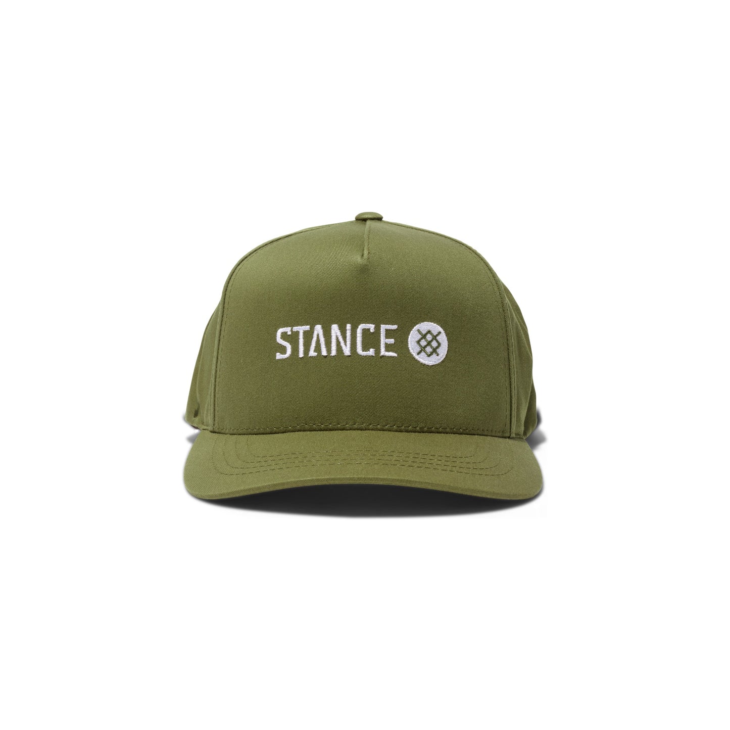 Stance Icon Snapback Hat Militärgrün