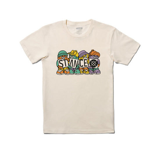 Stance Dj Javier T-Shirt Vintage-Weiß