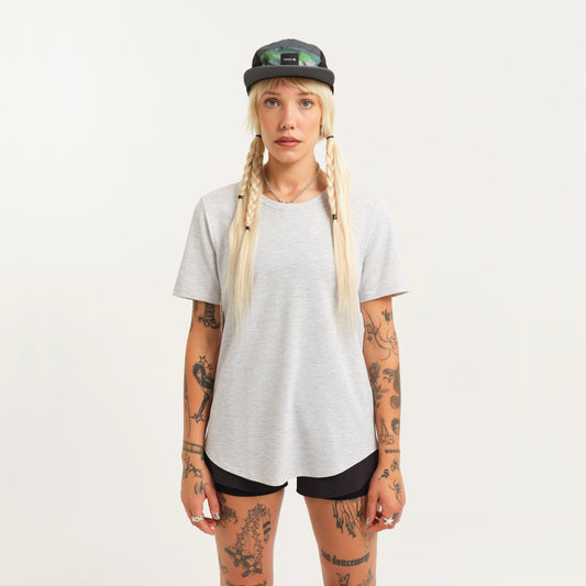 Stance Get Set Performance T-Shirt Für Damen Heather Stone |model