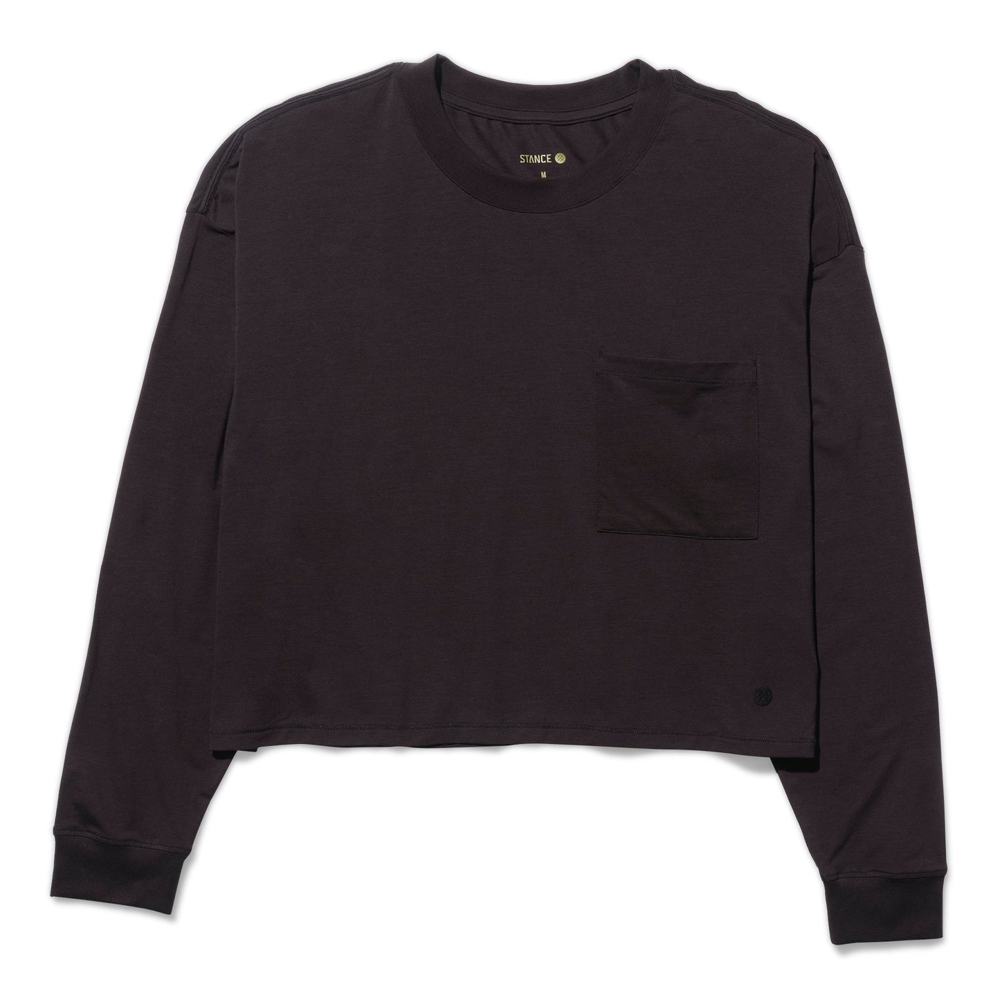 Stance Lay Low Kastiges Long Sleeve T-Shirt Fur Damen Schwarz
