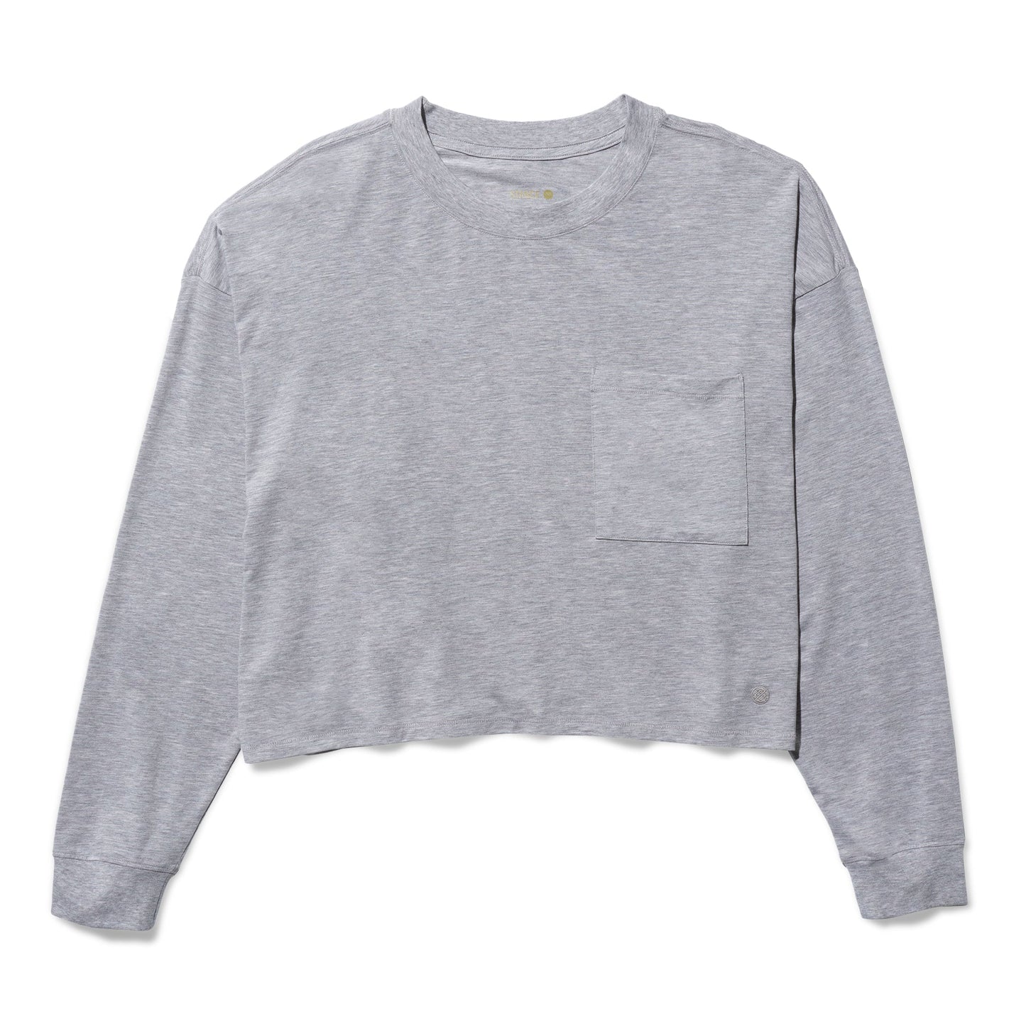 Stance Lay Low Kastiges Long Sleeve T-Shirt Fur Damen Grau Meliert