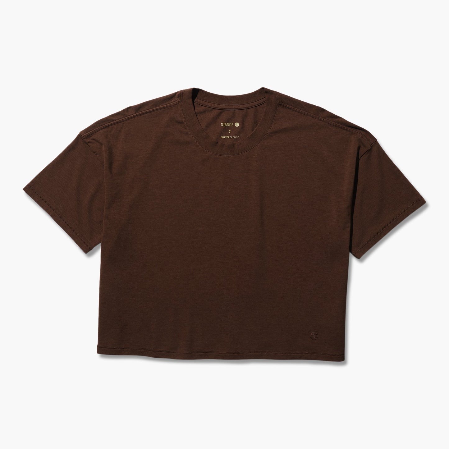 Stance Lay Low Kastiges T-Shirt Für Damen Braun