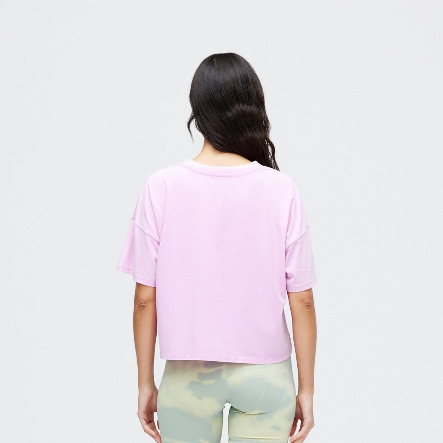 Stance Lay Low Kastiges T-Shirt Für Damen Lilac Ice |model