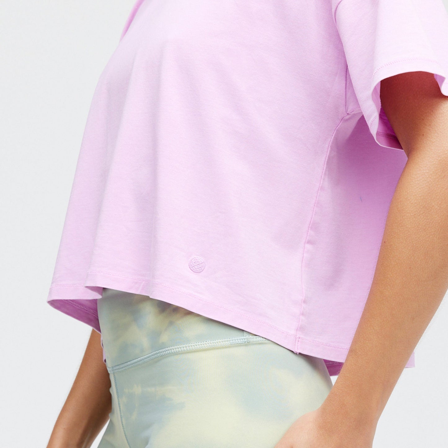 Stance Lay Low Kastiges T-Shirt Für Damen Lilac Ice |model