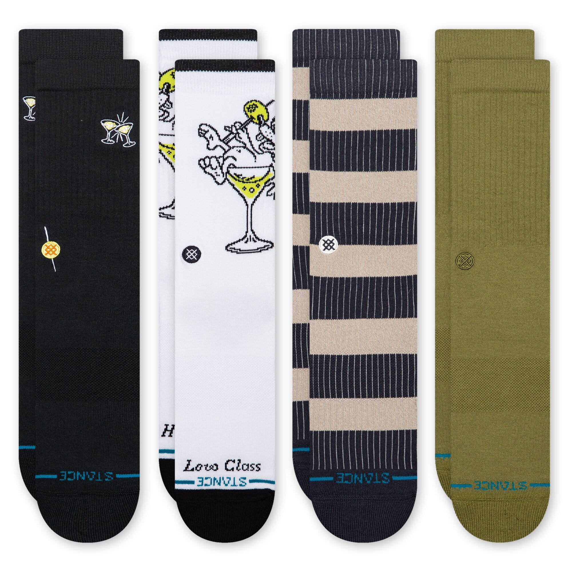 MARTINI CREW SOCKEN 4ER PACK