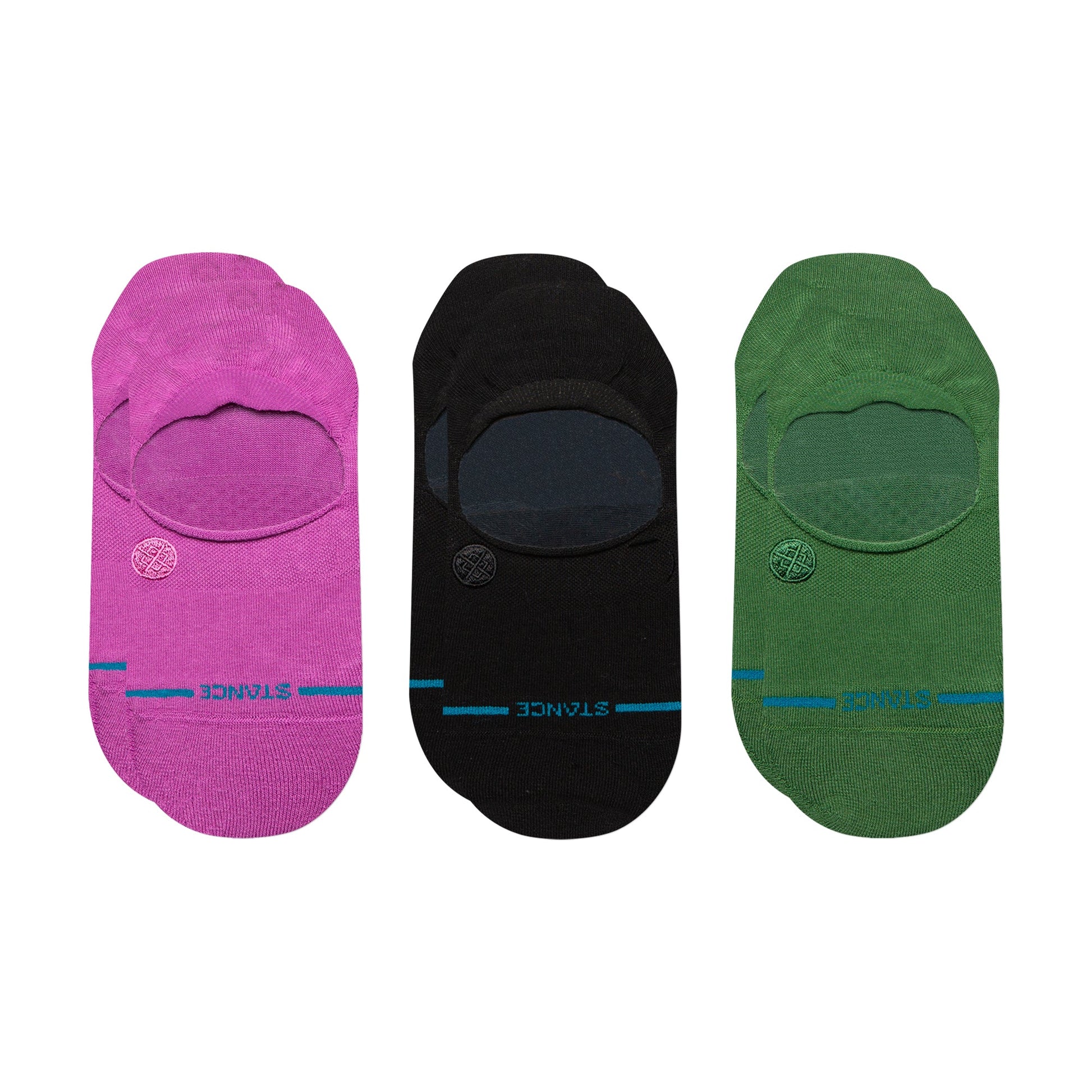 Stance Icon No Show Socken 3Er Pack Beere