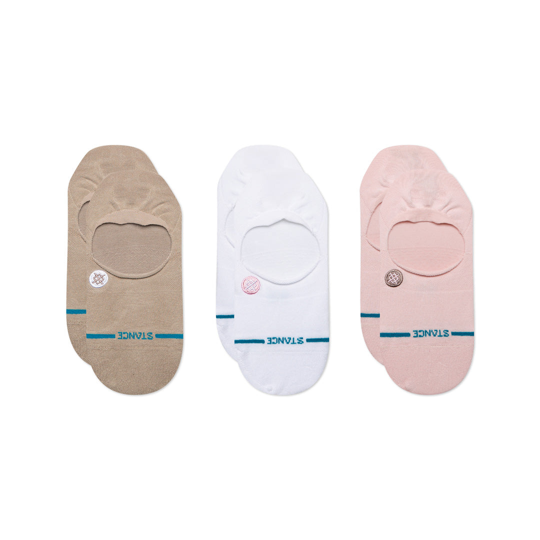Stance Womens Icon No Show Sock 3 Pack Multi