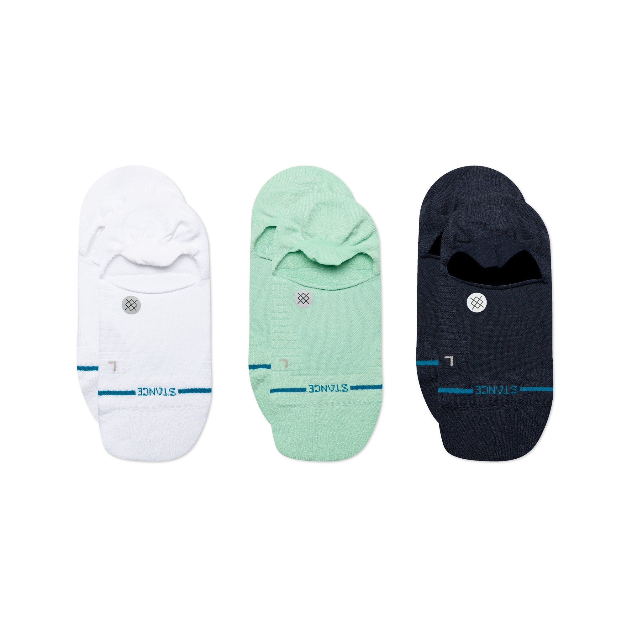 Stance Light No Show Sock 3 Pack Mint