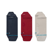 Stance Solid Ultra Light Tab Sock 3 Pack Navy