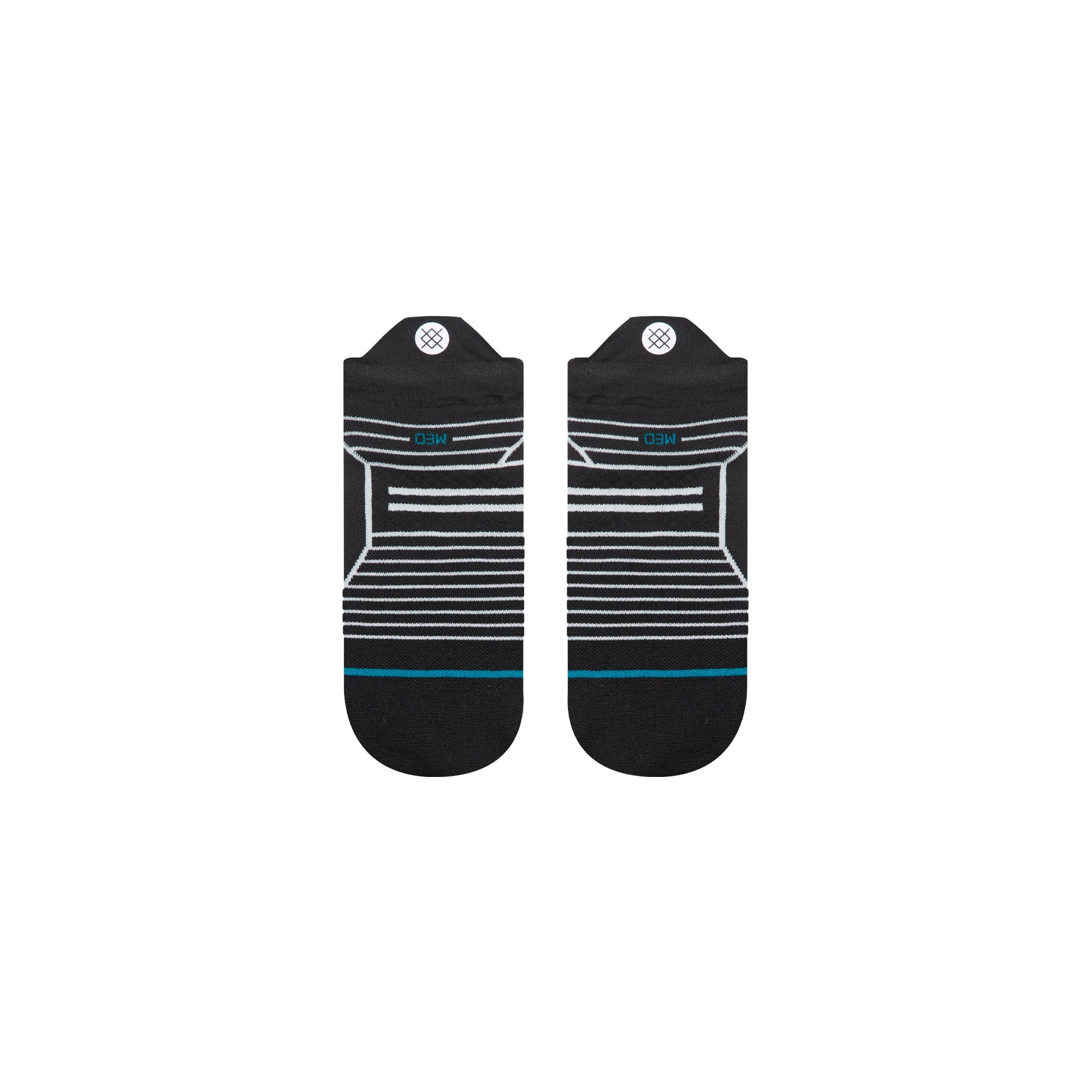 VARIEGATED ULTRA LIGHT TAB SOCK