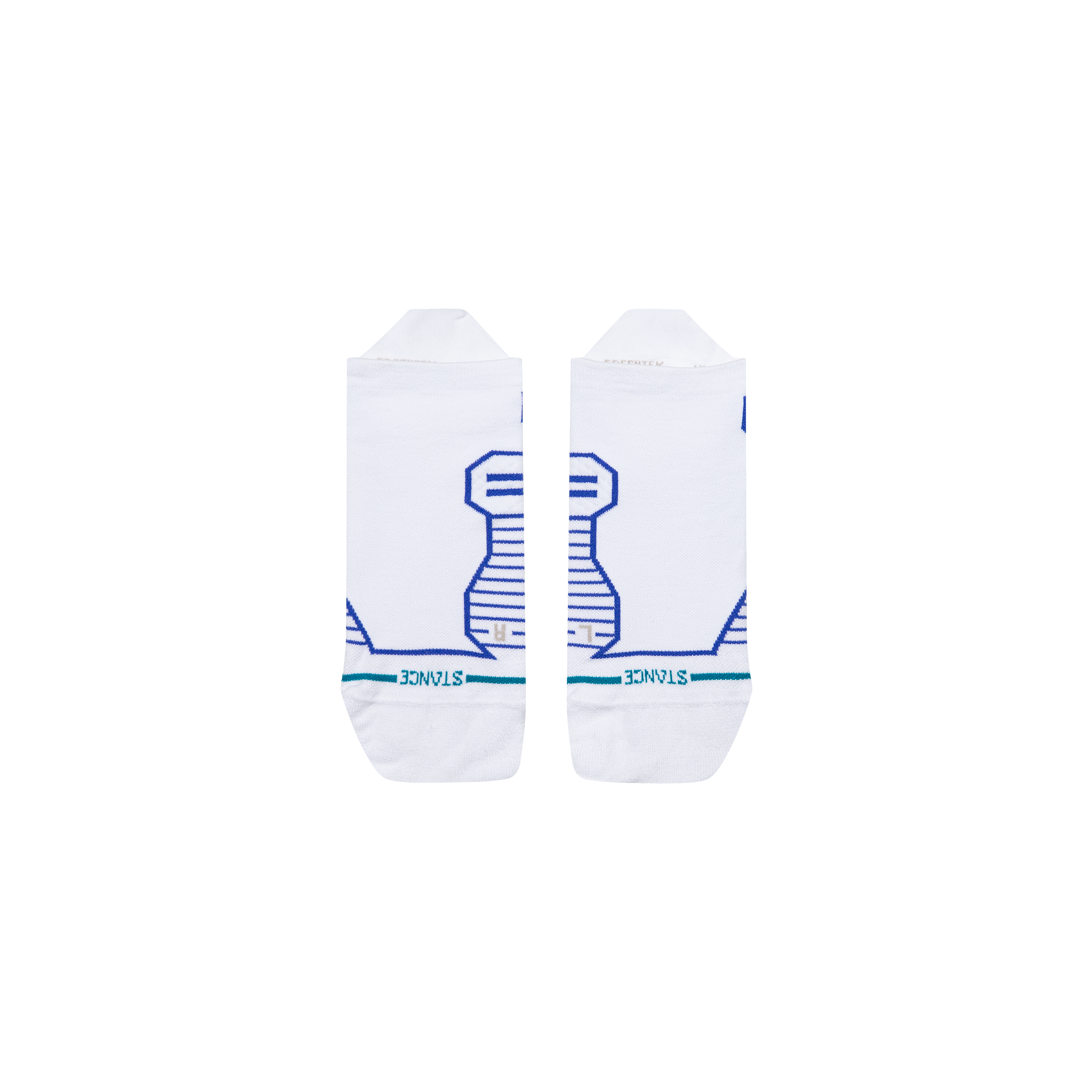 Stance Variegated Ultra Light Tab Sock White