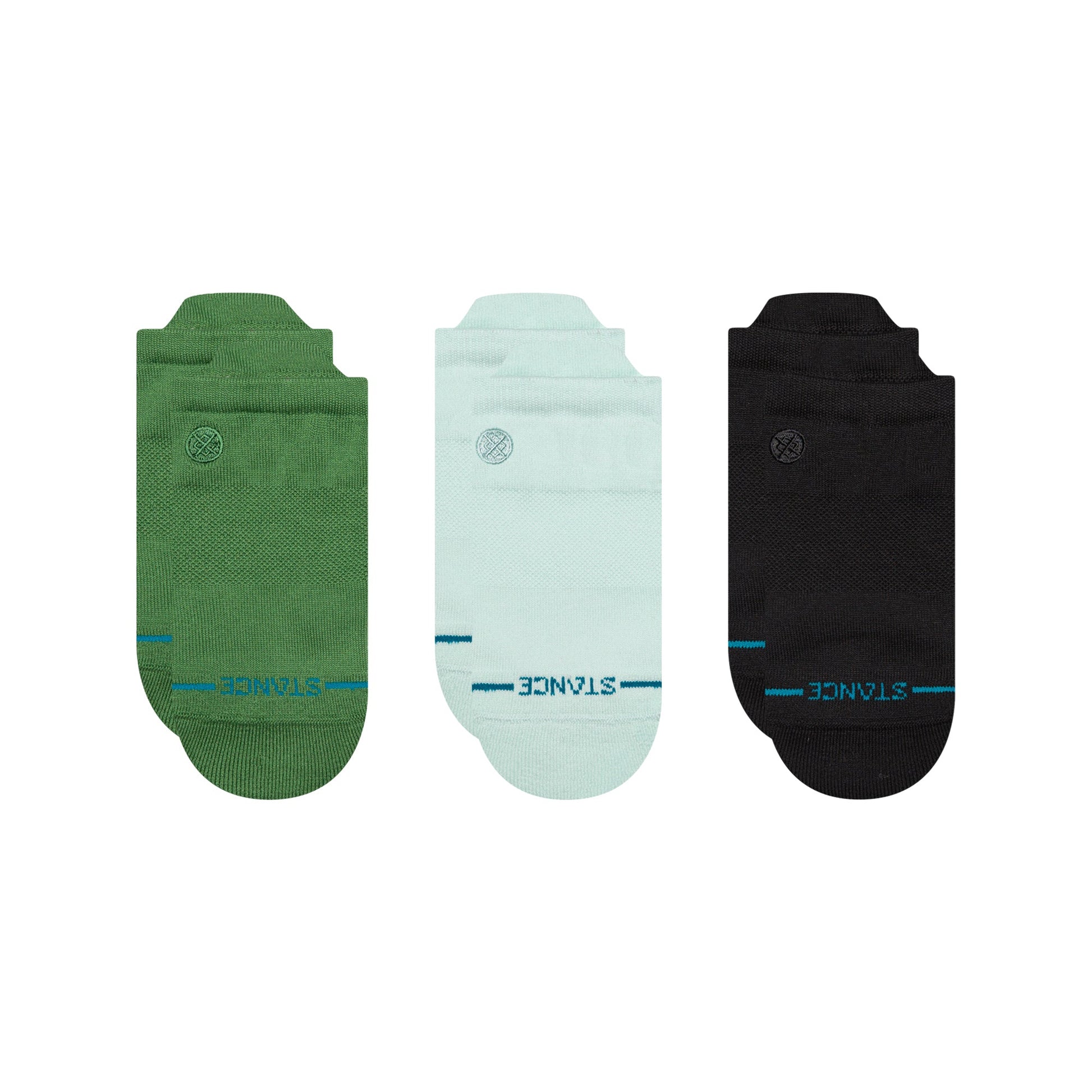 Stance Icon Low Tab Socken 3Er Pack Grün