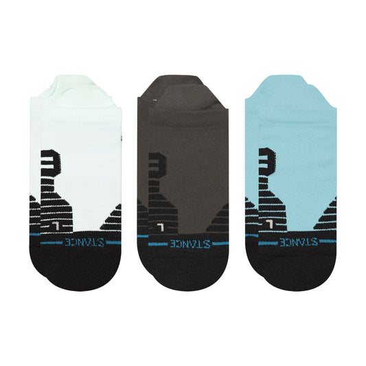 Stance Down Time Mid Tab Socken 3Er Pack Eisblau