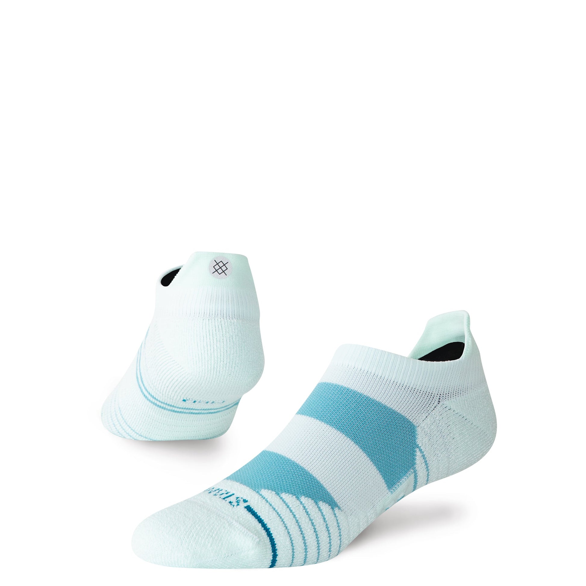 Stance Stacked Up Mid Tab Socken Eisblau