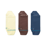 Stance Solid Mid Tab Sock 3 Pack Butter