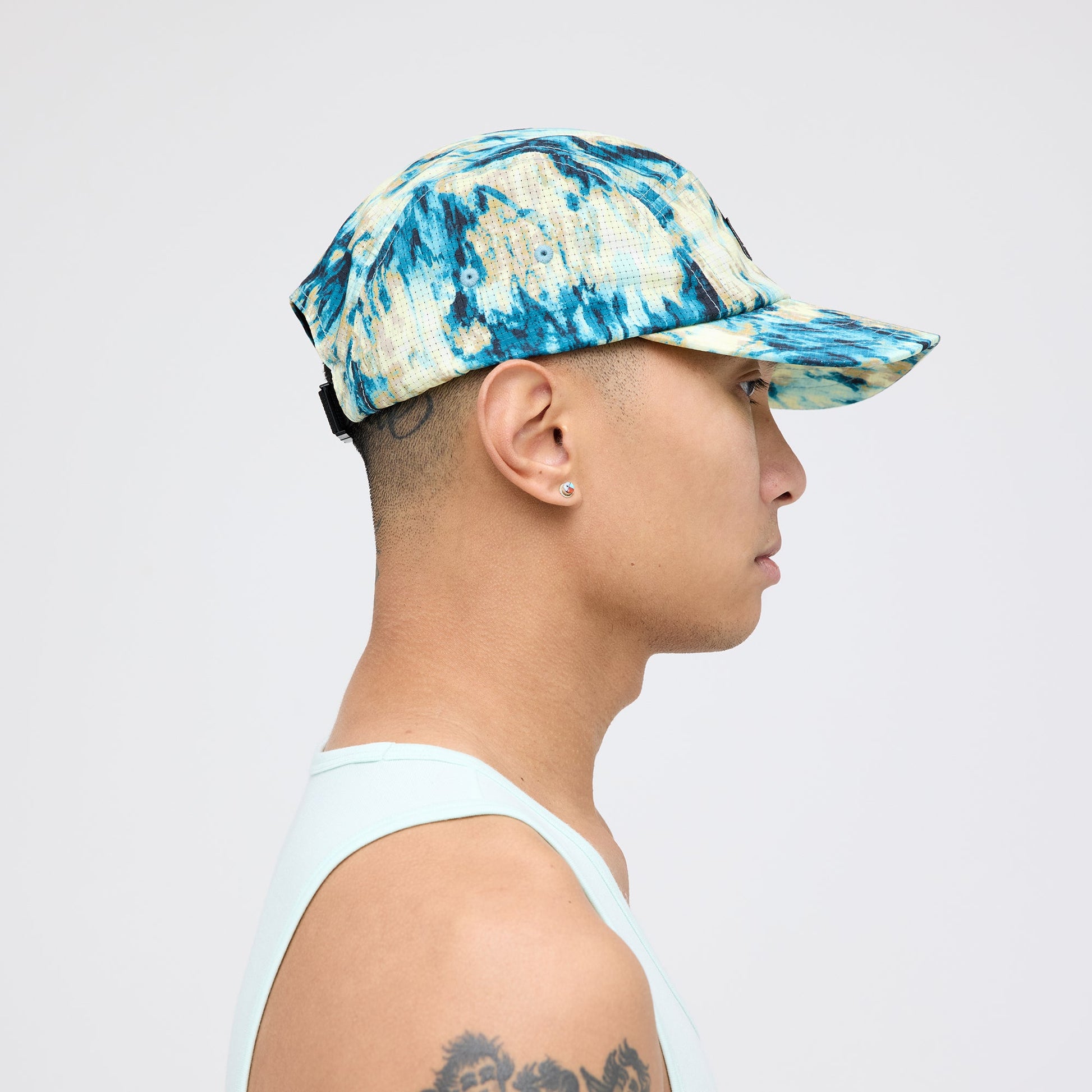 Stance Kinetic Adjustable Ripstop Cap Blaugrün/Camouflage
