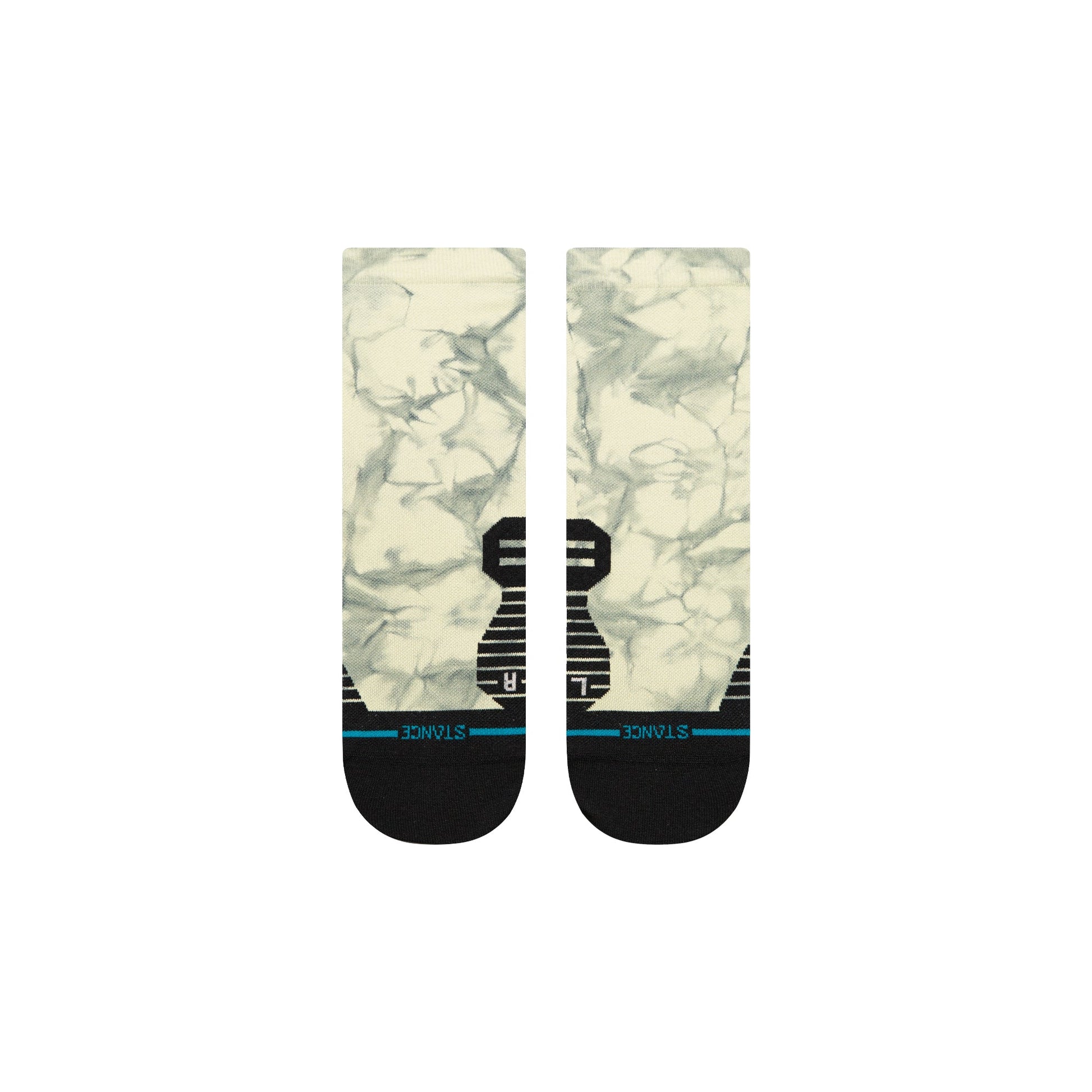 Stance Seascape Quarter Socken Blue Dye