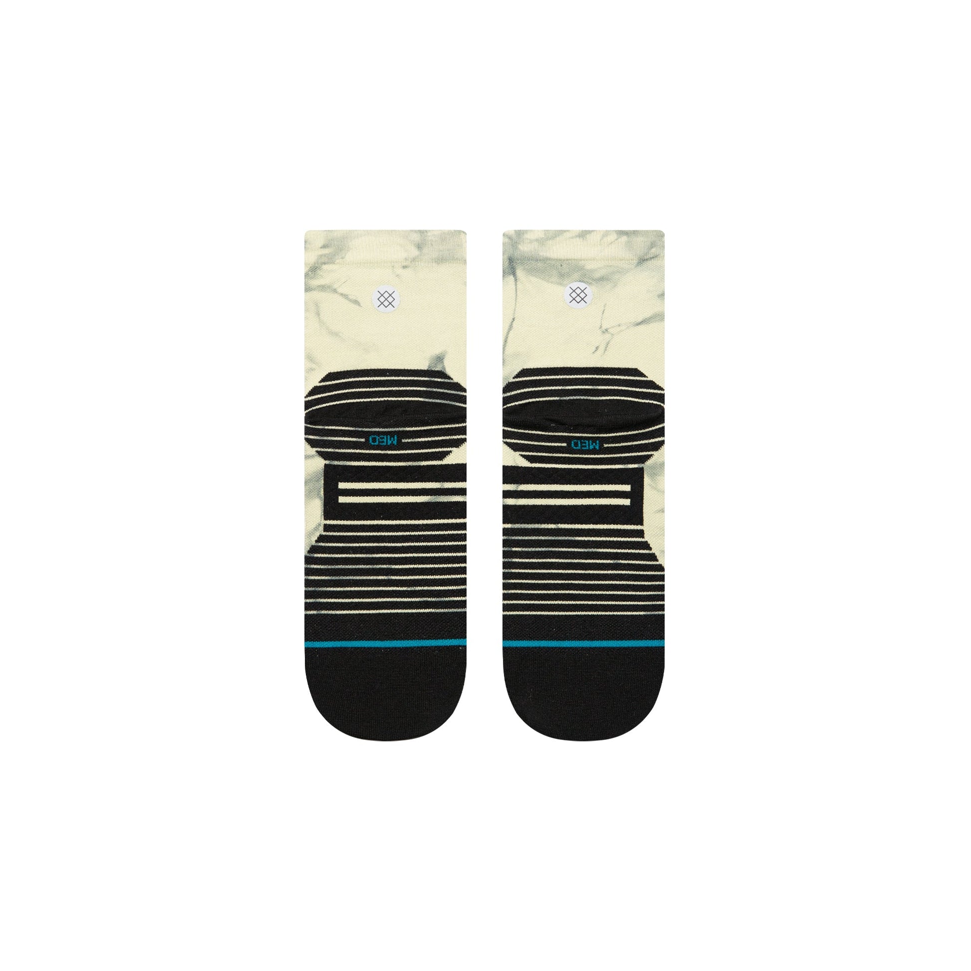 Stance Seascape Quarter Socken Blue Dye