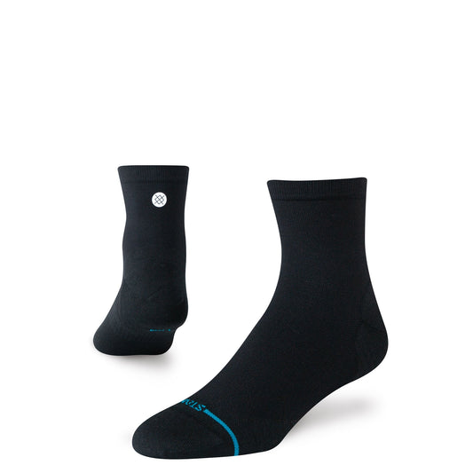 Stance Solid Ultra Light Quarter Socken Schwarz