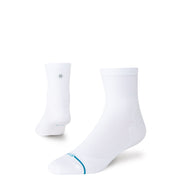 Stance Solid Ultra Light Quarter Sock White