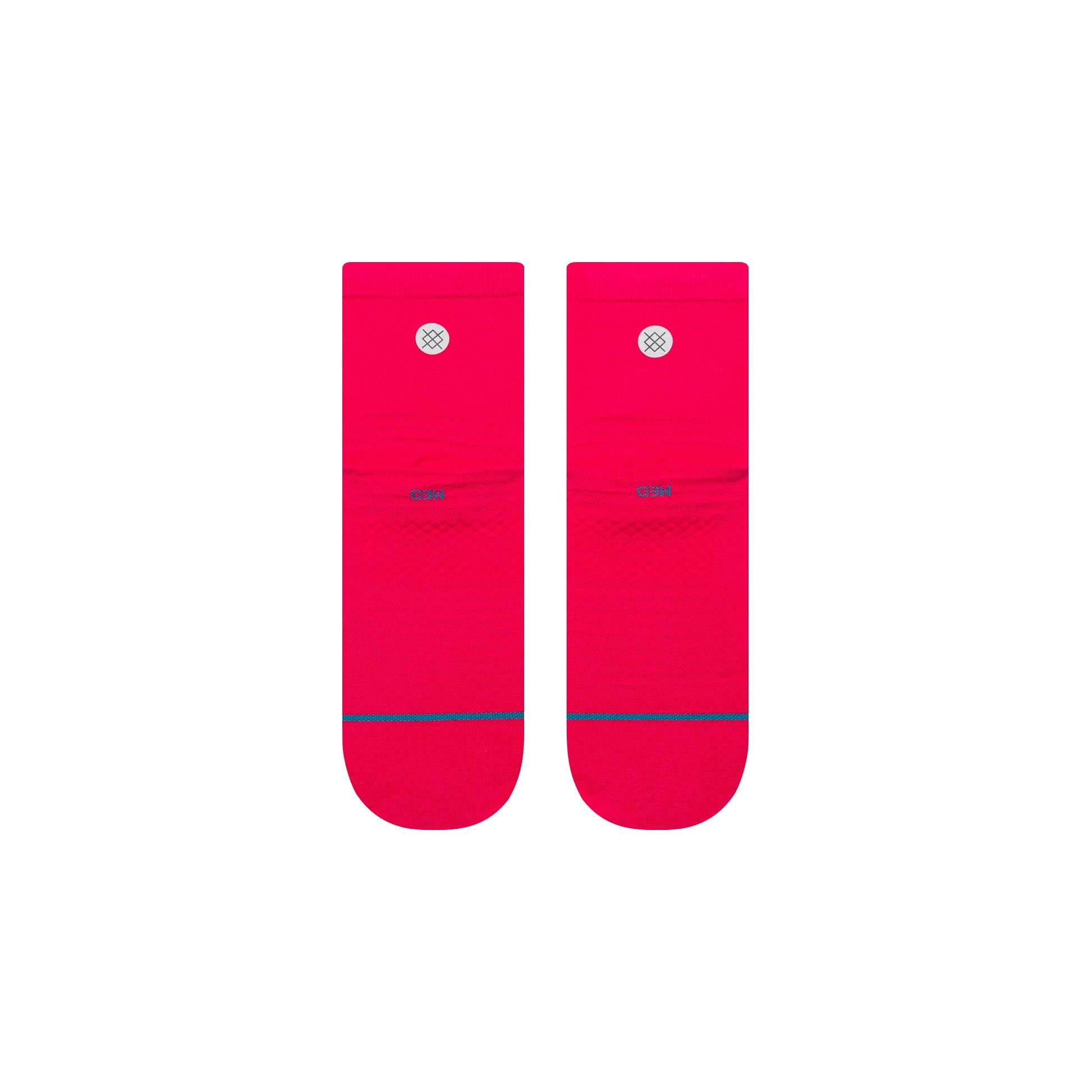 Stance Iconic Ultra Light Quarter Socken Magenta