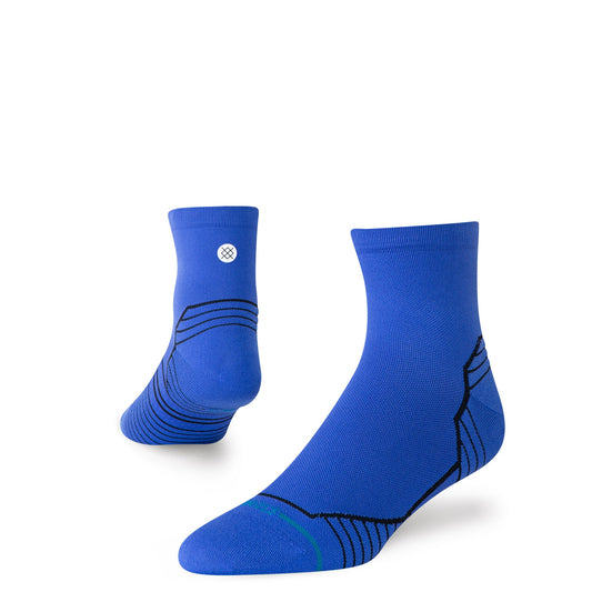 Stance Variegated Ultra Light Quarter Socken Cobalt Blue