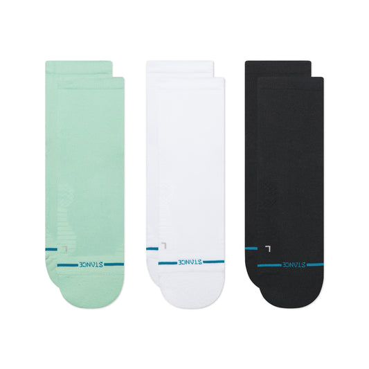 Stance Run Light Quarter Socken 3Er Pack Minzfarben