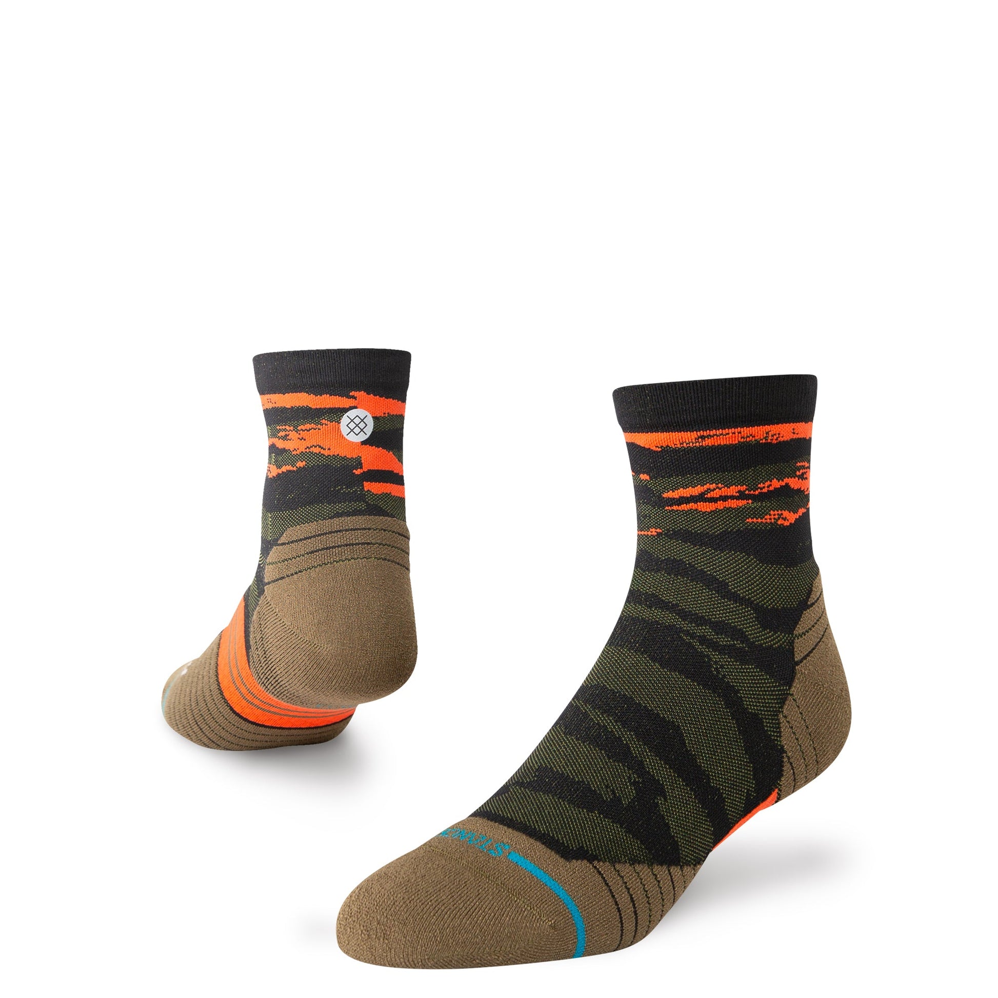 Stance Primal Light Quarter Socken Olivgrün