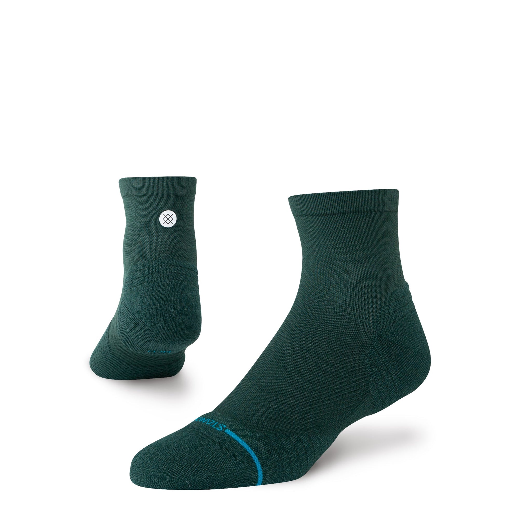 Stance Run Light Quarter Sock Pine