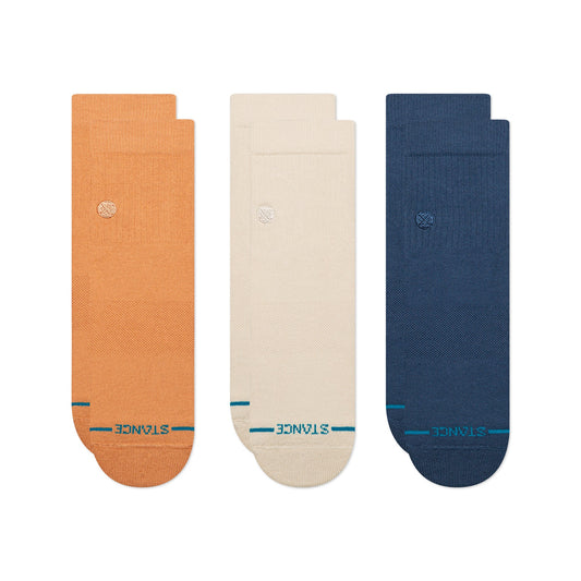 Stance Icon Quarter Socken 3Er Pack Mango