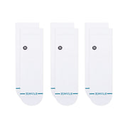 Stance Icon Quarter Sock 3 Pack White