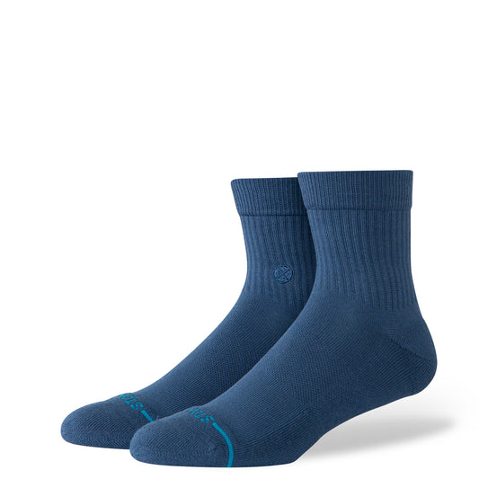Stance Icon Quarter Socken Dunkleblaugrün