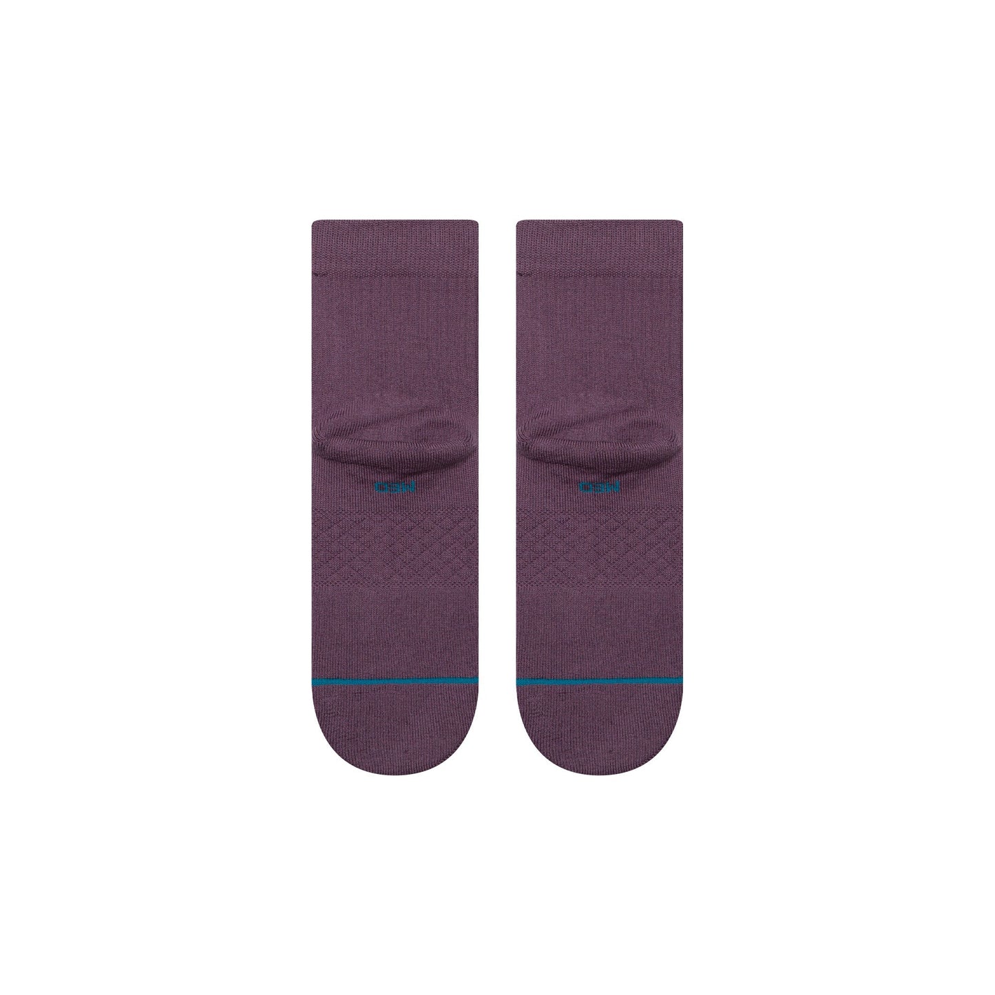 Stance Icon Quarter Sockenenenenenenenenenenenen Grape 