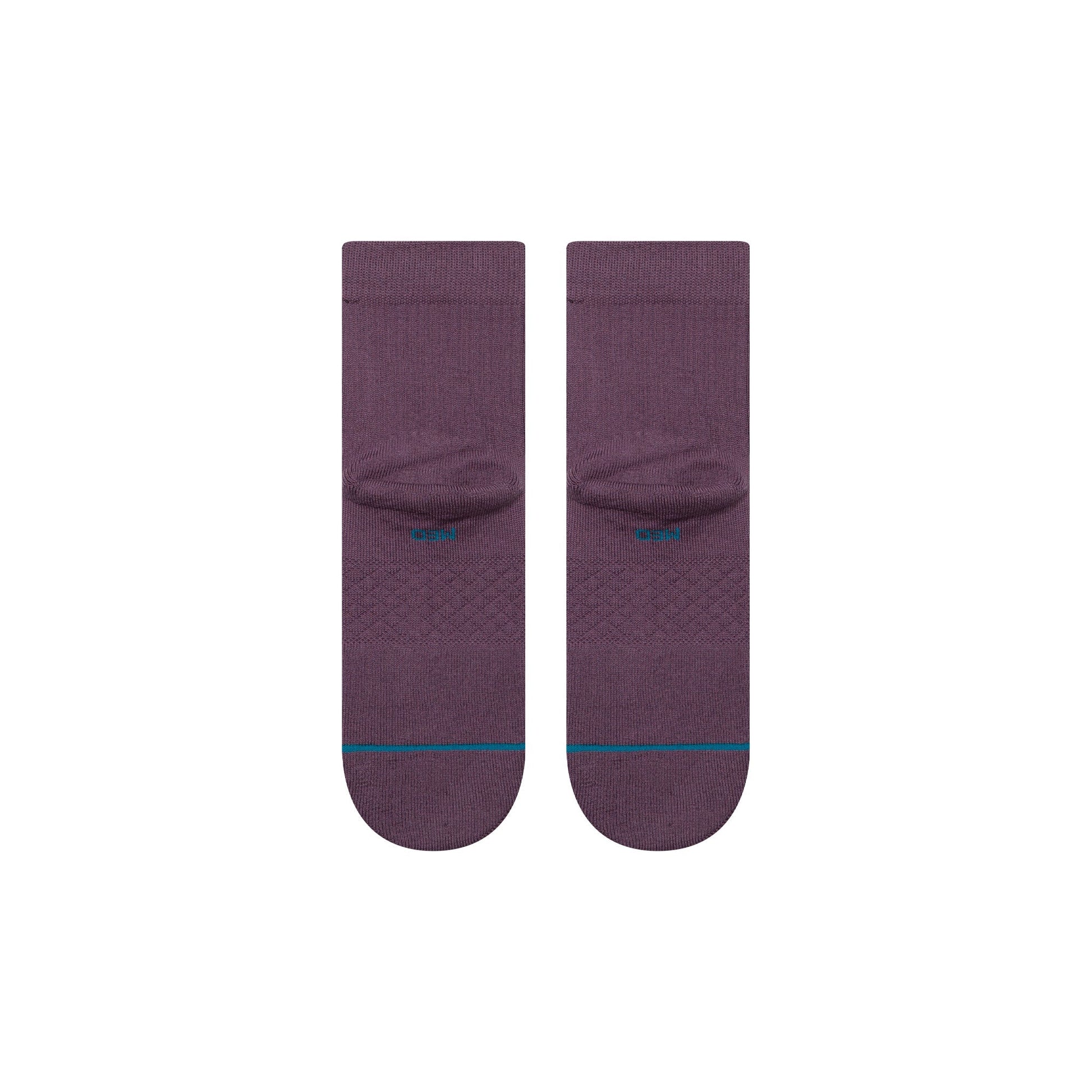 Stance Icon Quarter Sockenenenenenenenenenenenen Grape 