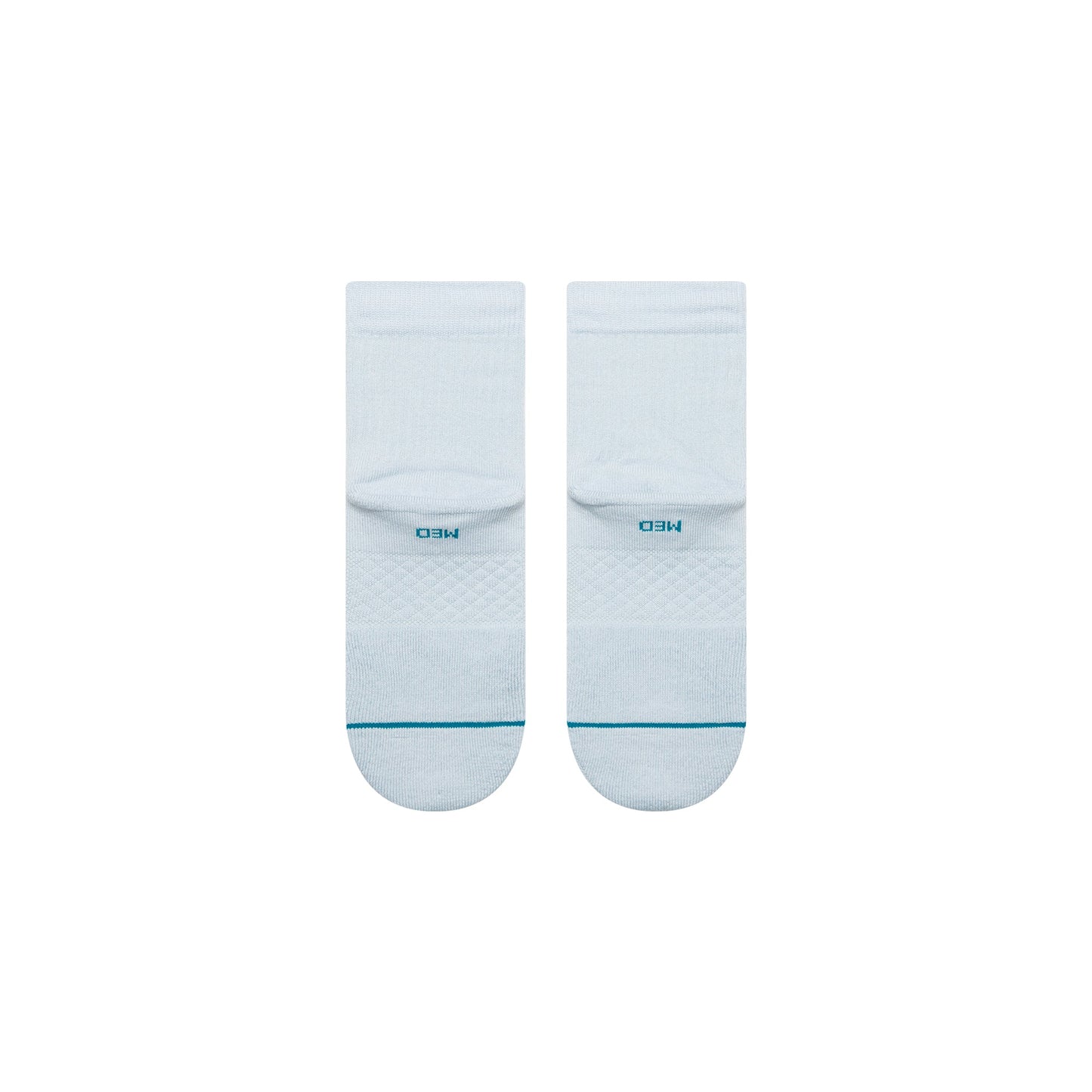 Stance Icon Quarter Socken Eisblau