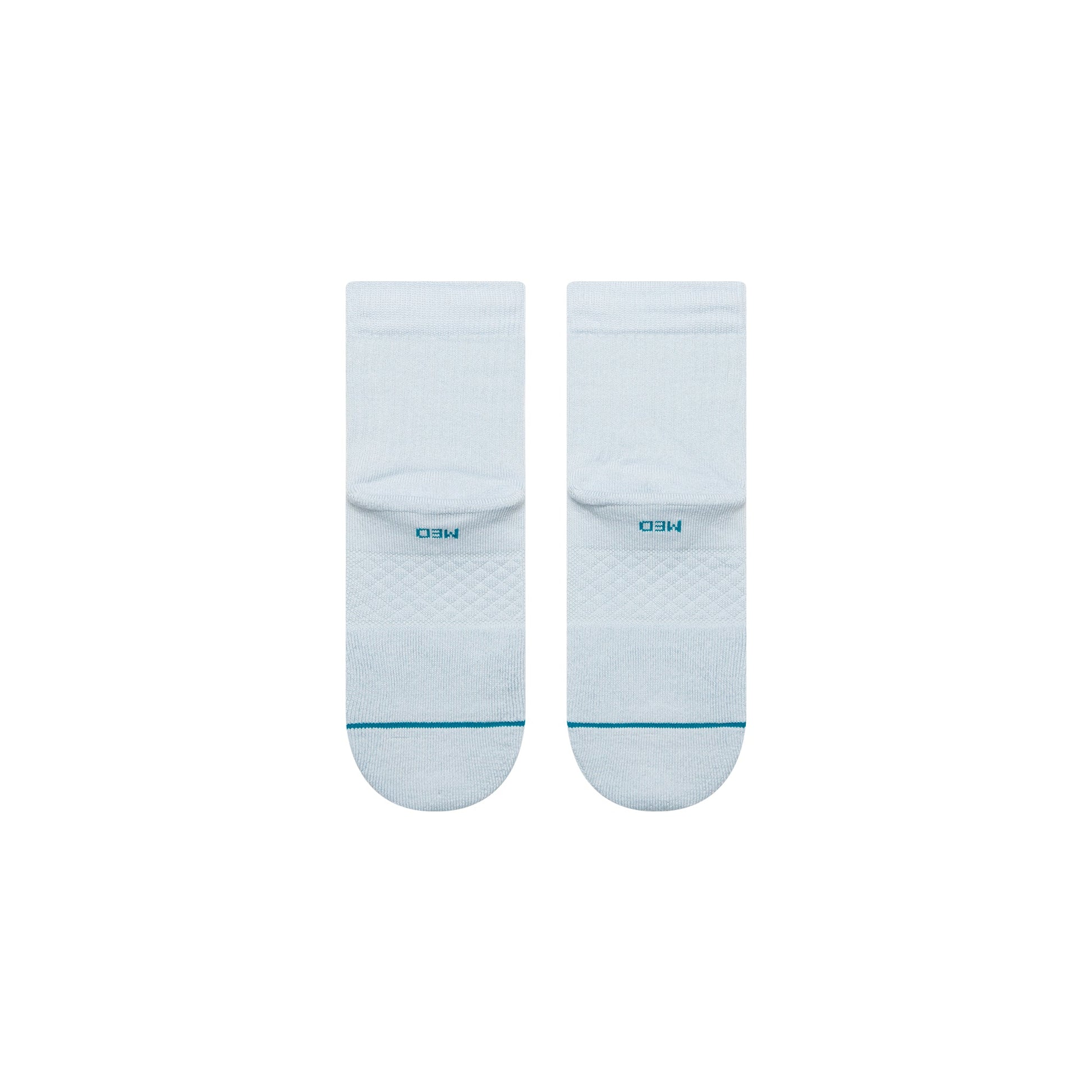 Stance Icon Quarter Socken Eisblau