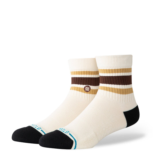 Stance Boyd Quarter Socken Dunkelbraun