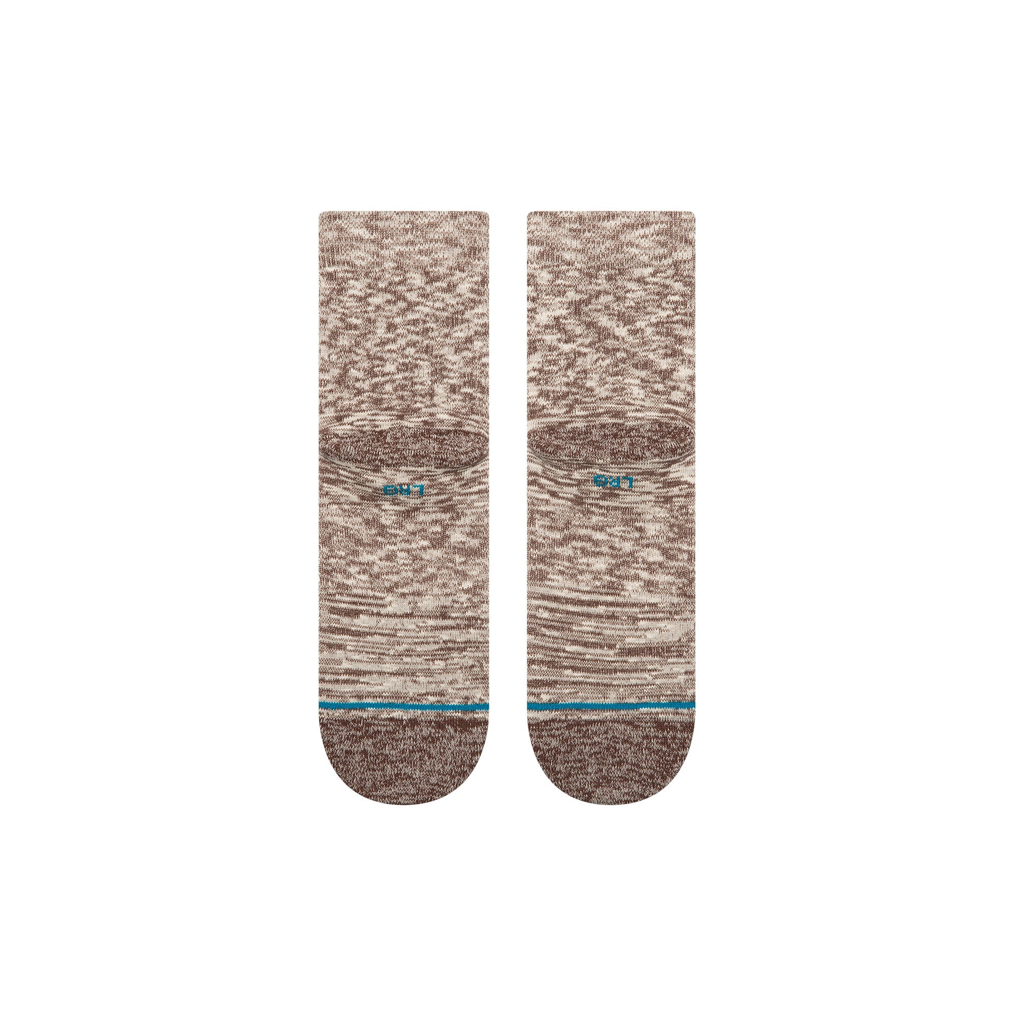 Stance Slub Quarter Sock - Brown