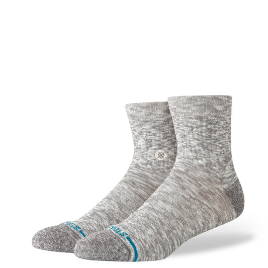 Stance Slub Quarter Socken Grau