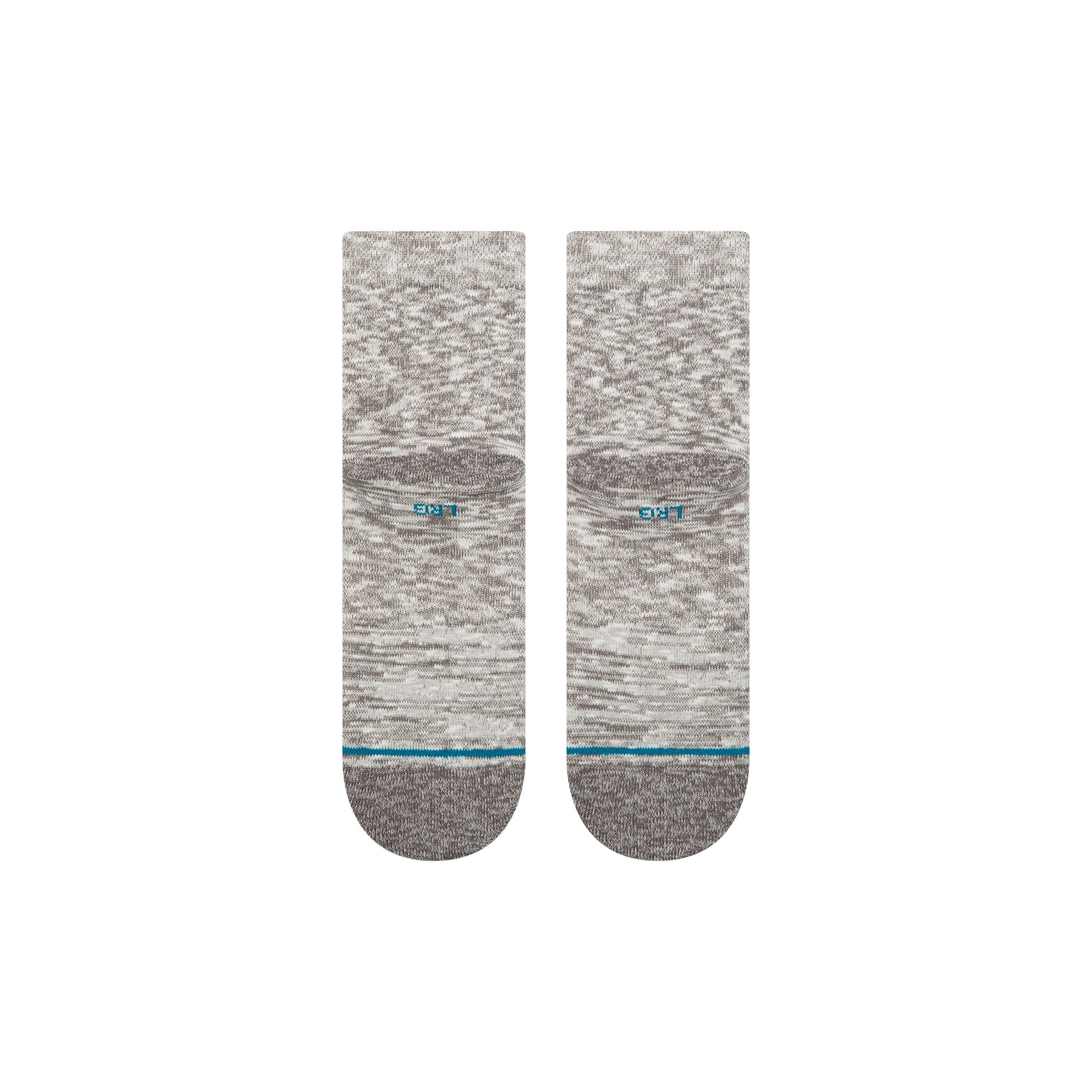 Stance Slub Quarter Sock Grey