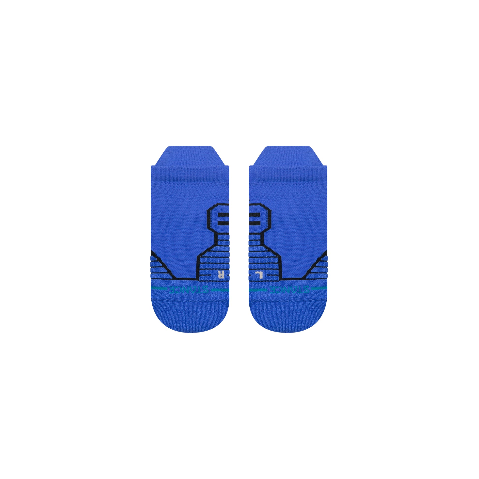 Stance Variegated Tab Sock Cobalt Blue