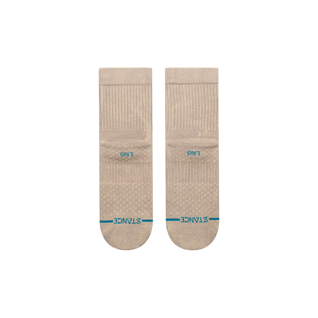 Stance Signature Wash Quarter Sock String Grey